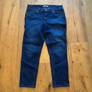 Levi's Boyfriend Cropped Jeans - Size 29